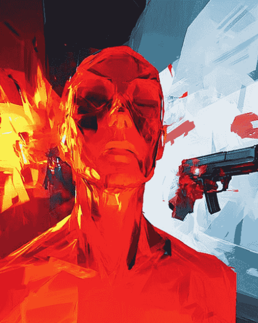 Superhot Video Game Diamond Painting