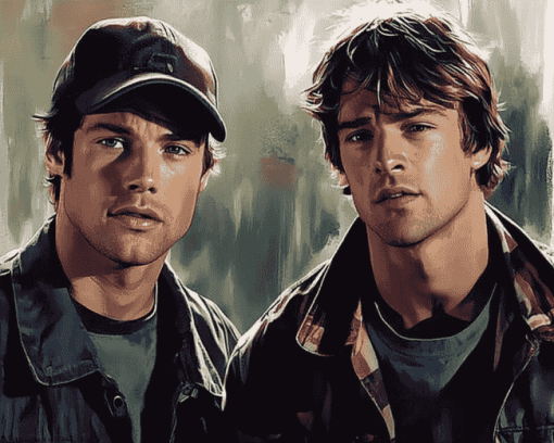 Supernatural Dean and Sam Diamond Painting