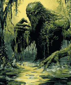 Swamp Thing Fantasy Diamond Painting