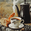 Swedish Boiled Coffee Scenic Diamond Painting