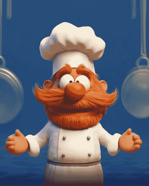 Swedish Chef Muppets Diamond Painting