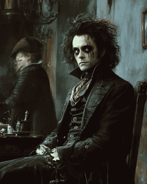 Sweeney Todd Movie Scene Diamond Painting