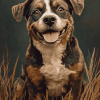 Sweet Cheeks Puppy Diamond Painting