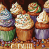 Sweet Cupcake Treats Diamond Painting