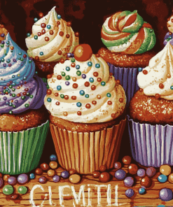 Sweet Cupcake Treats Diamond Painting