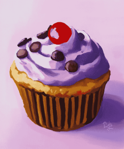 Sweet Muffin Dessert Diamond Painting