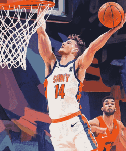 Syracuse Orange Basketball Diamond Painting