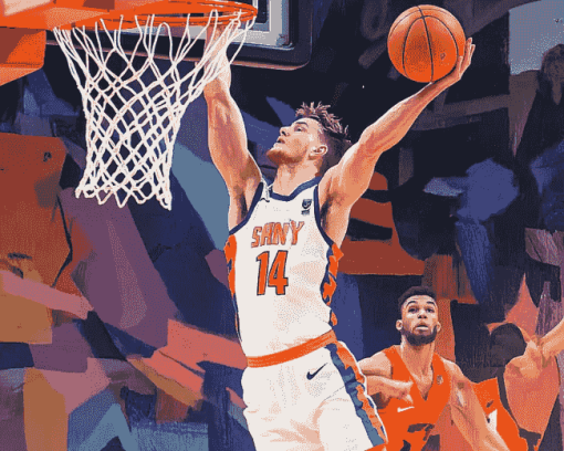 Syracuse Orange Basketball Diamond Painting