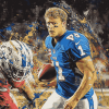 T J Hockenson Football Legend Diamond Painting