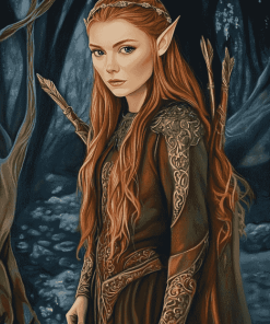 Tauriel Fantasy Fairy Diamond Painting