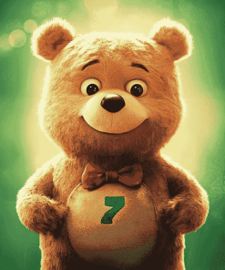 Ted Cartoon Bear Diamond Painting