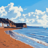 Teignmouth Seascape Diamond Painting