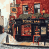 Temple Bar Architecture Diamond Painting