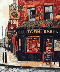 Temple Bar Architecture Diamond Painting