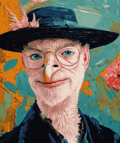 Terry Pratchett Birds Diamond Painting