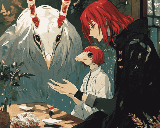 The Ancient Magus Bride Anime Diamond Painting