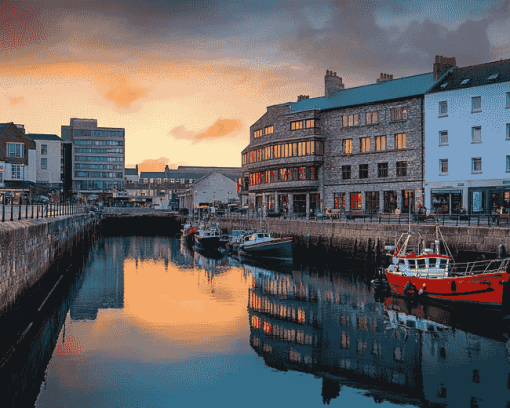 The Barbican Plymouth Scenic Diamond Painting