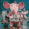 The Clangers Animation Diamond Painting