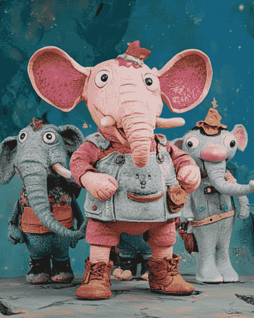 The Clangers Animation Diamond Painting