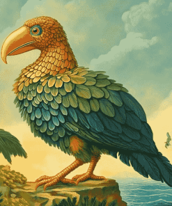 The Dodo Bird Cartoon Diamond Painting