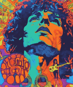 The Doors Psychedelic Art Diamond Painting