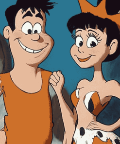 The Flintstones Animated Diamond Painting