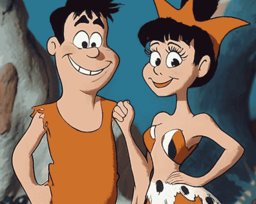 The Flintstones Animated Diamond Painting