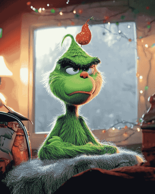 The Grinch Holiday Magic Diamond Painting