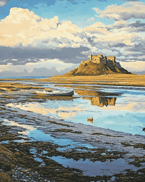 The Holy Island Landscapes Diamond Painting