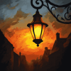 The Lamplight Animation Diamond Painting