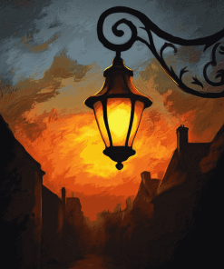 The Lamplight Animation Diamond Painting