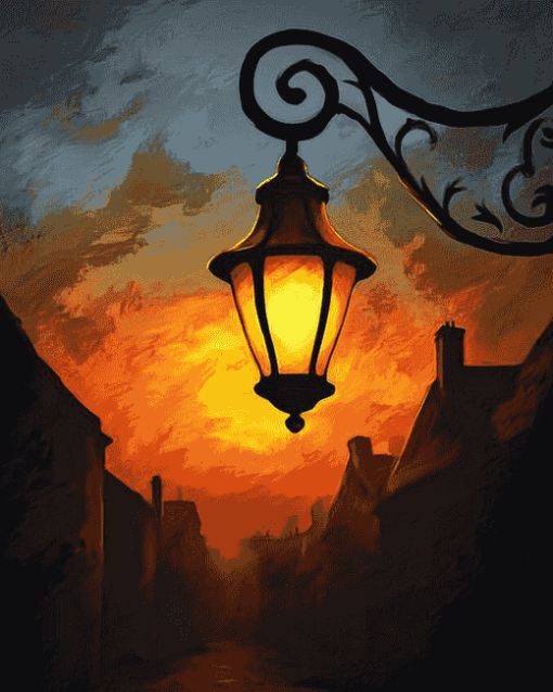 The Lamplight Animation Diamond Painting