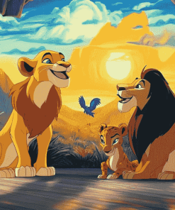 The Lion King Trio Diamond Painting