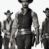 The Magnificent Seven Film Diamond Painting