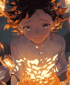 The Promised Neverland Anime Diamond Painting