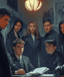 The Umbrella Academy Series Art Diamond Painting