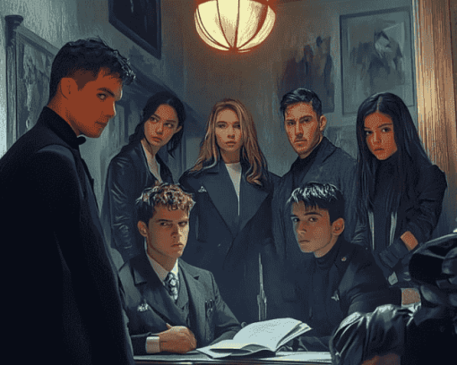 The Umbrella Academy Series Art Diamond Painting