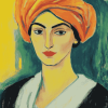 The Woman In The Turban Matisse Painting Diamond Painting