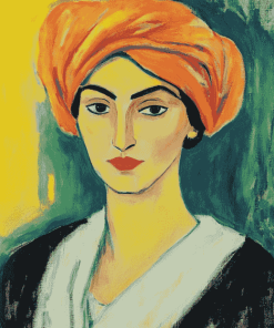 The Woman In The Turban Matisse Painting Diamond Painting