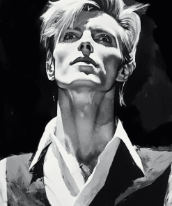 Thin White Duke Monochrome Diamond Painting