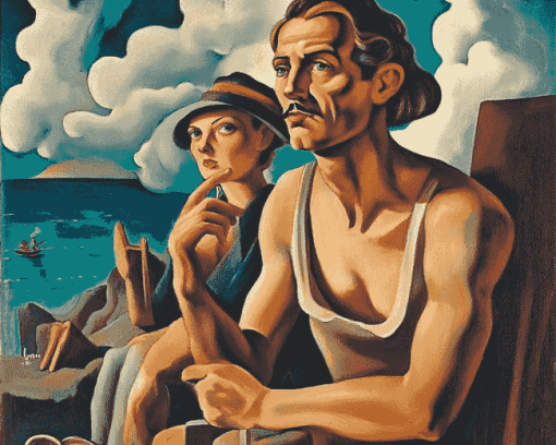 Thomas Hart Benton Vintage Diamond Painting