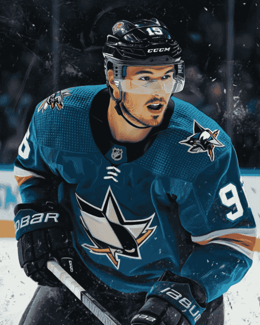 Thomas Hertl San Jose Sharks Diamond Painting