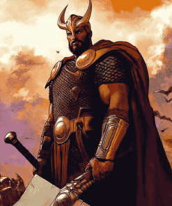 Thor Heimdall Marvel Diamond Painting