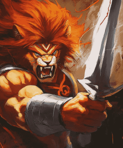 ThunderCats Animated Hero Lion O Diamond Painting