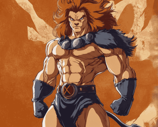 ThunderCats Lion O Animation Diamond Painting