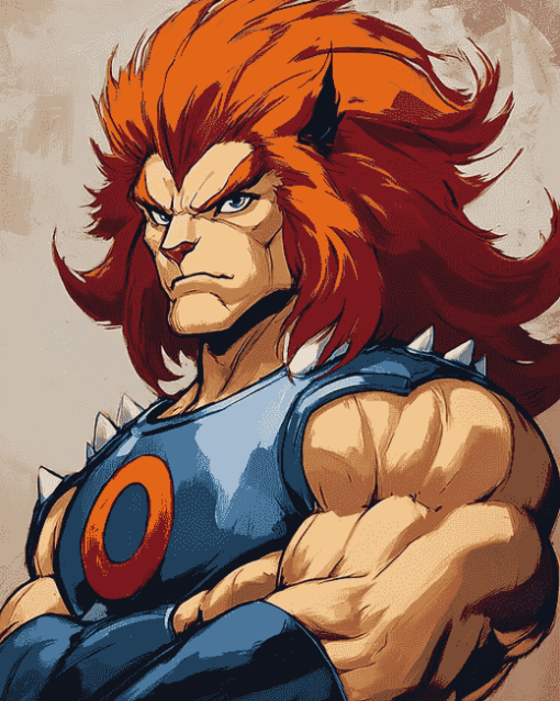 ThunderCats Lion O Diamond Painting