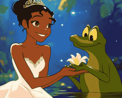 Tiana Disney Princess Diamond Painting