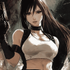 Tifa Lockhart Final Fantasy Diamond Painting