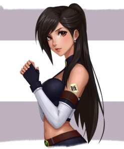 Tifa Lockhart Final Fantasy Diamond Painting