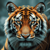 Tiger Eyes Wildlife Diamond Painting